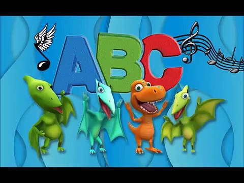 Il treno dei Dinosauri - Alfabeto ABC Italiano per Bambini - canzone semplice ABCD per Bimbi