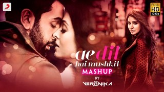 Ae Dil Hai Mushkil Mashup | DJ VERONIKA | Ranbir | Anushka | Aishwarya | Karan | Pritam