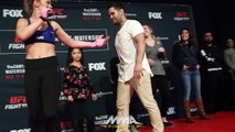 Paige VanZant Has Dance Contest at UFC on FOX 22 Workouts