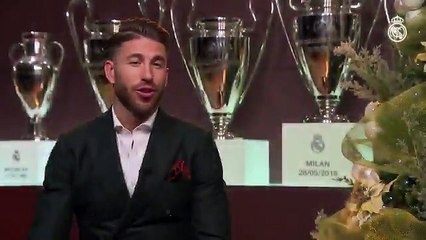 Sergio Ramos wishes you Merry Christmas