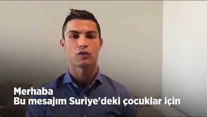 Suriyeli çocuklara seslendi