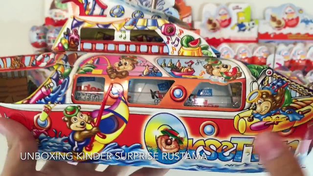 1500 Киндер Сюрпризов - Моя Коллекция!!!! 1500 Kinder Surprise Eggs!!! My Super Giant Collection.