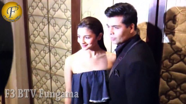 ANNOUNCEMENT PC OF THE 62ND JIO FILMFARE AWARDS BY KARAN JOHAR & ALIA BHATT