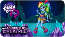 My Little Pony Equestria Girls Legend of Everfree Rainbow Dash Dressup Game Episode 2016