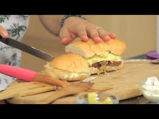 سندوتش اسكالوب بانية بالمشروم - كوكتيل فراولة بالزبادي    #شريف_الحطيبى #cbcsofra