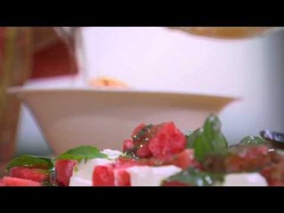 سلطة بطيخ بالجبنة - جبنة قريش بالصلصة - فول مدمس بالصلصة والعدس الاصفر | بالهنا حلقة كاملة