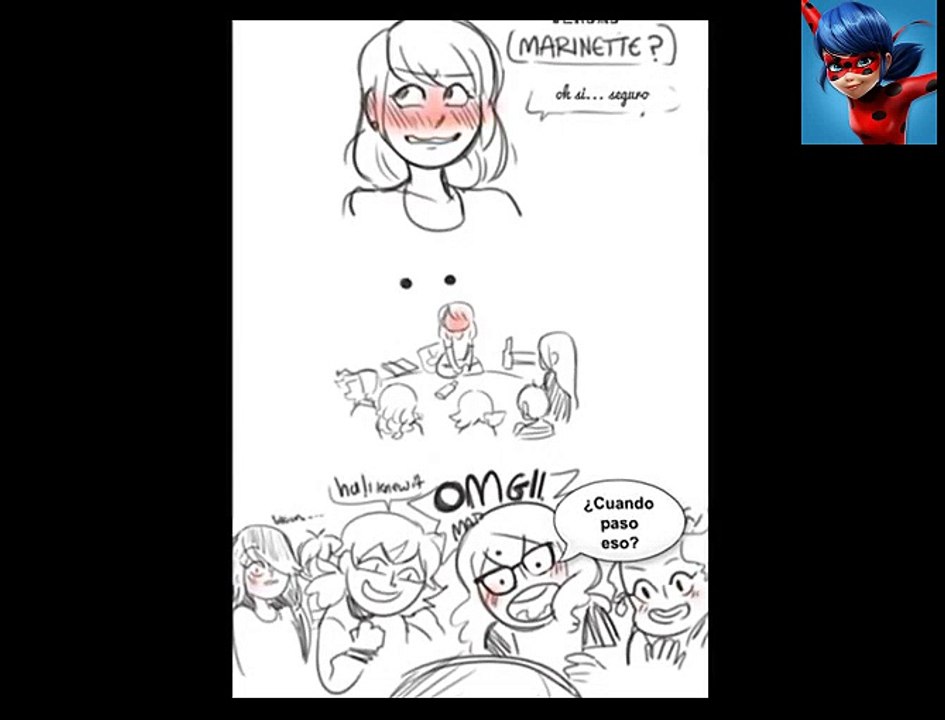 MiraculousLadybug Comic "¿Verdad? o ¿Reto?"