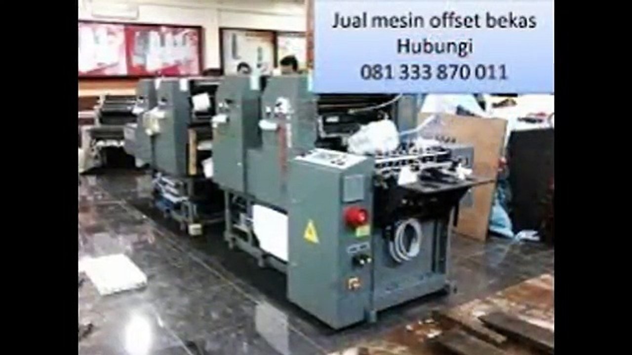 Jual Mesin Cetak Offset Fuji,Jual Mesin Cetak Offset Duplo - 081.333.87. 0011 (Tsel)