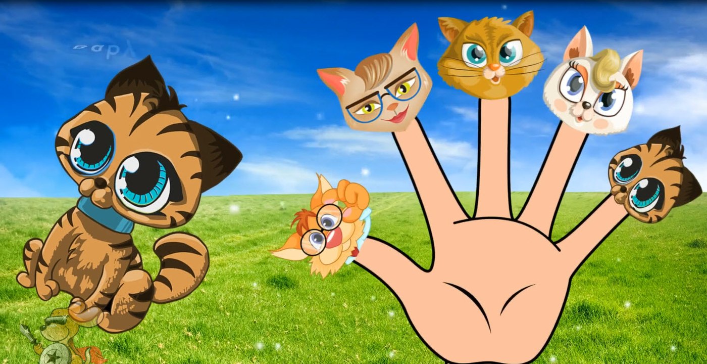 Cat Finger Family