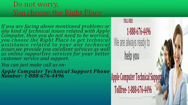 1-888-676-4496 Apple Computer Technical Support Phone Number