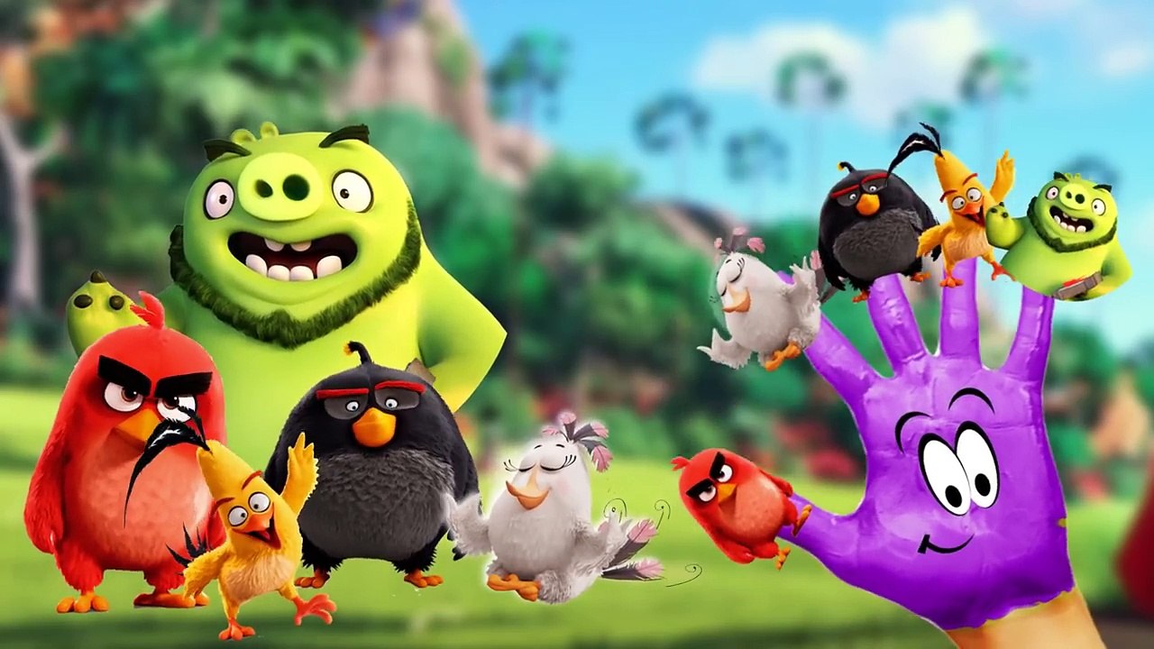 Angry Birds Finger Family song l Nursery Rhymes l Kids song