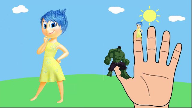 #Hulk #inside out #spiderman #venom #simpson #teen titans go #Finger Family #songs #Kids Songs