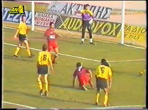 AEΛ-AEK 1-0 1992-93 ( ANT1) Ημιτελικός κυπέλλου