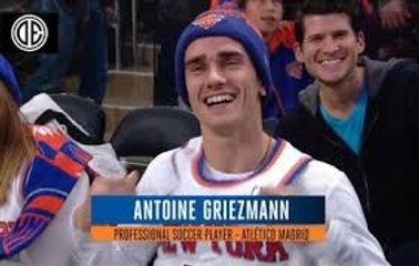 Antoine Griezmann ovationné à New York au Madison Square Garden