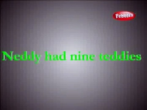 Neddy Had Nine teddies English Nursery Rhymes| Nursery Rhymes & Kids Songs | Kids Education| animated nursery rhyme for children| Full HD