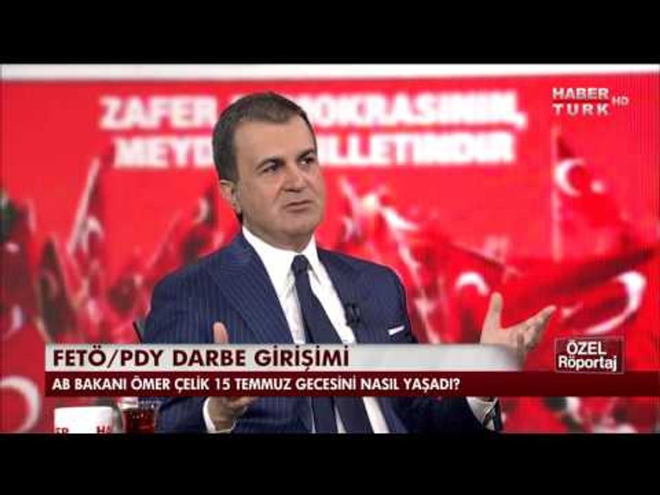 Ömer Çelik: Kenan Tekdağ beni aradı "Hiç merak etmeyin Habertürk demokrasinin arkasındadır" dedi