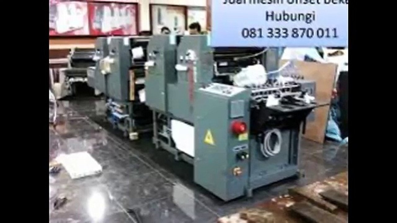 Jual Mesin Cetak Offset Solo, Jual Mesin Cetak Offset Fuji - 081.333.87. 0011 (Tsel)