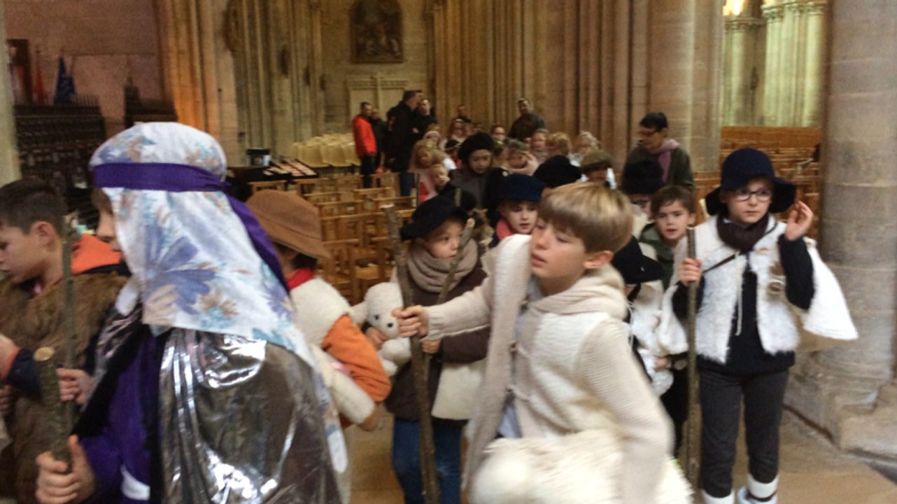 Dernière répétition avant la messe des familles