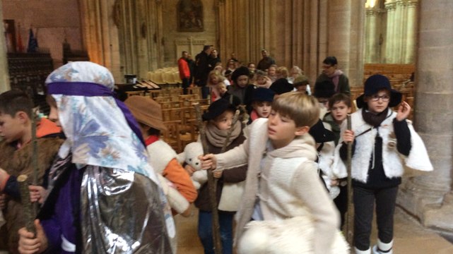 Dernière répétition avant la messe des familles