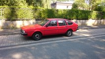 1981 VW Passat circuler dans allemande Autobahn/ autorute onboard