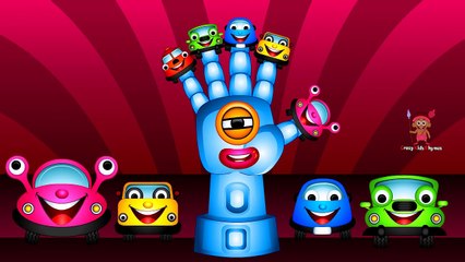 The Finger Family Car Family Nursery Rhyme | Car Finger Family Songs (New Version)