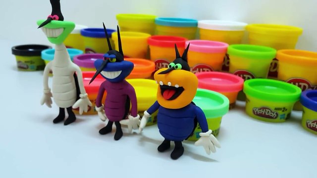 Dee Dee Marky Joey Play Doh Oggy And The Cockroaches - Play Doh With Me!