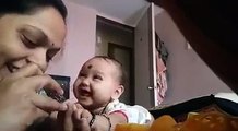 Cute Babys Nails Easily cutting motherകുഞ്ഞു കുട്ടിയുടെ നഖം വെട്ടുമ്പോൾ