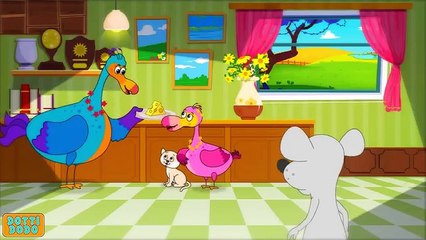 Hickory Dickory Dock | Nursery Rhymes With Lyrics | Songs For Children By Dotti Dodo