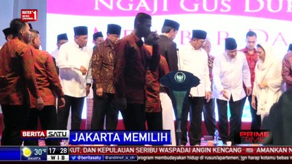 Tiga Paslon Gubernur DKI Jakarta Hadiri Haul Gus Dur