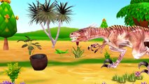 King Kong Vs Dinosaurs Cartoon Children Nursery Rhymes | Dinosaur Vs Gorilla Short Movie