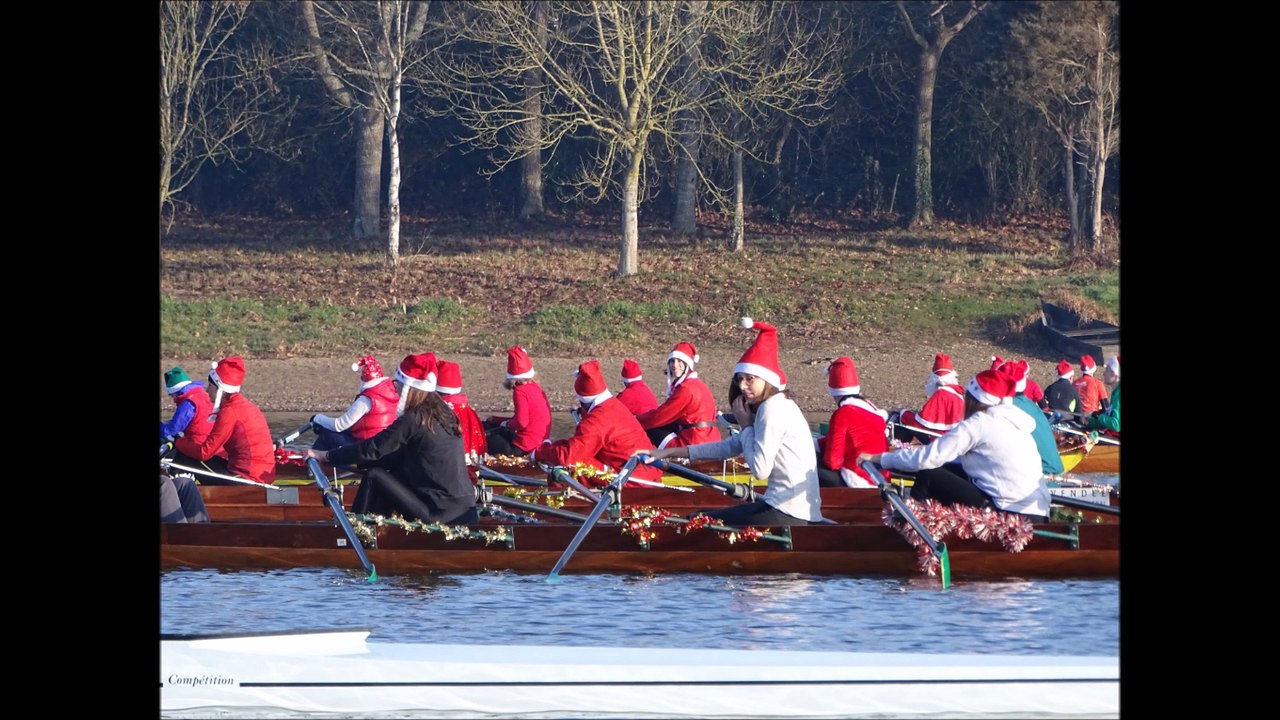 Sortie de Noël 2016 AVIRON 85 LA ROCHE SUR YON