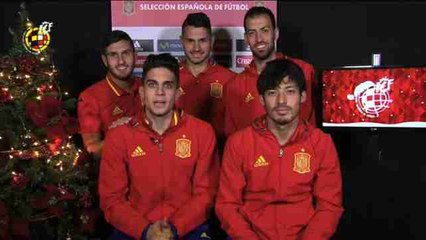 Felicitación de Navidad de la selección española de fútbol