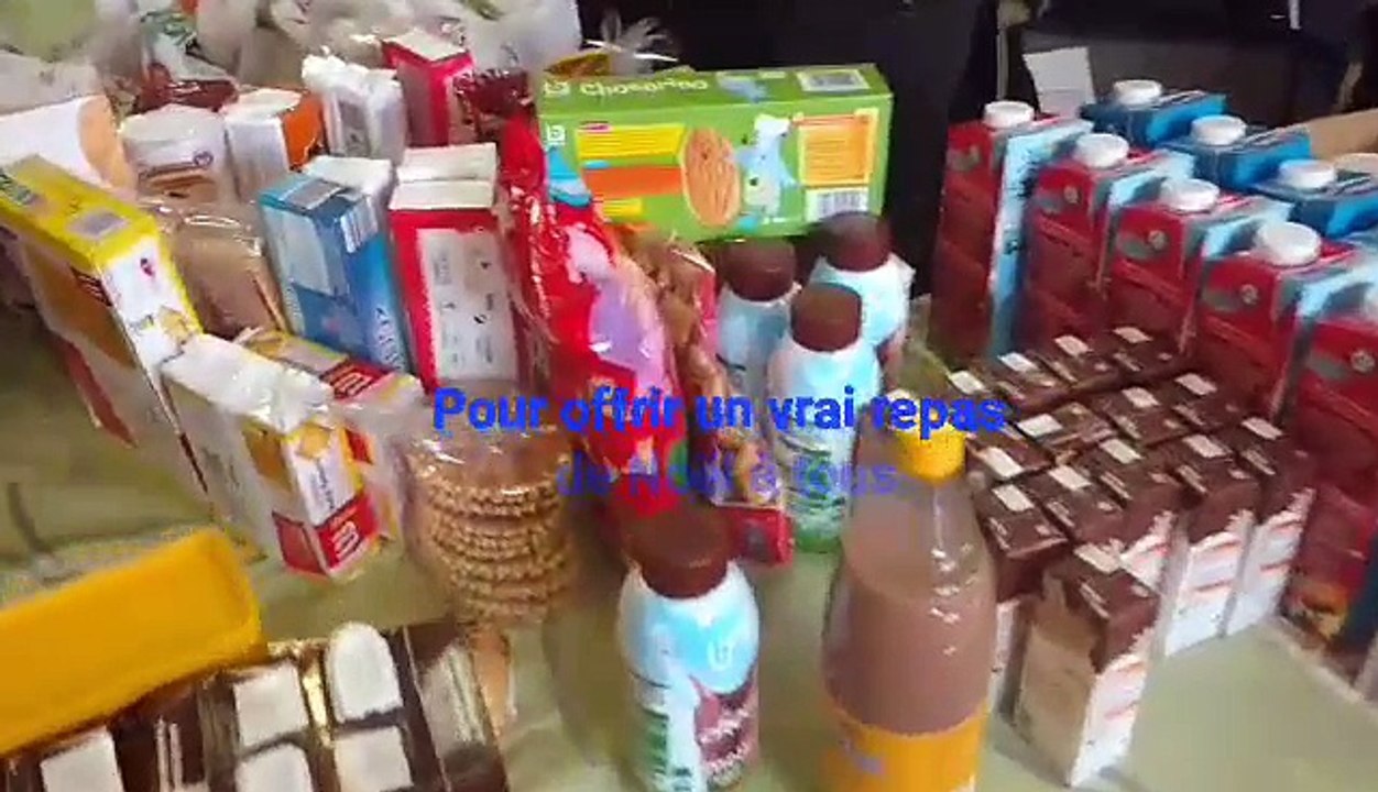 Un repas de Noël pour 132 familles précarisées de Péruwelz: magique!