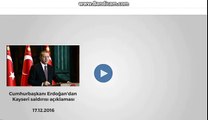 RECEP TAYYİP ERDOĞAN KAYSERİ 