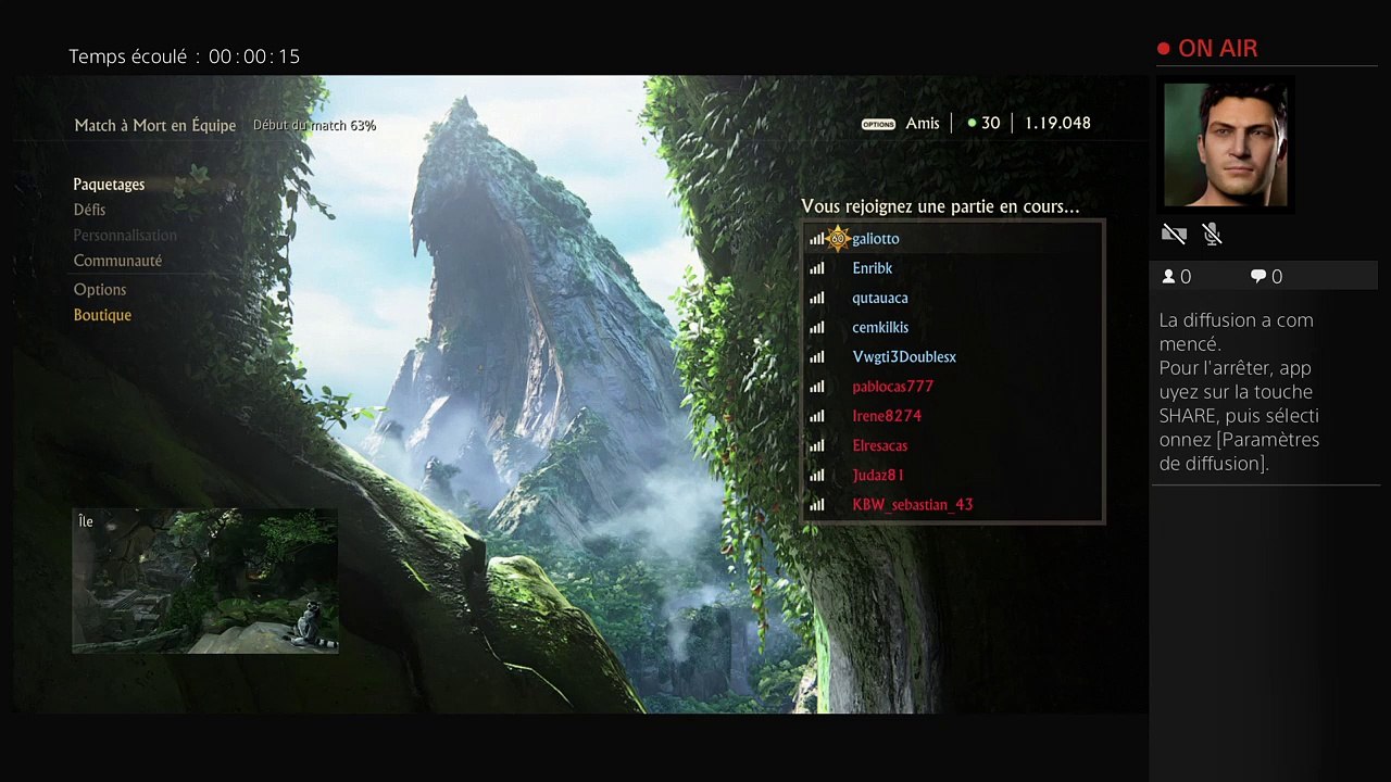Diffusion PS4 en direct de galiotto (2)