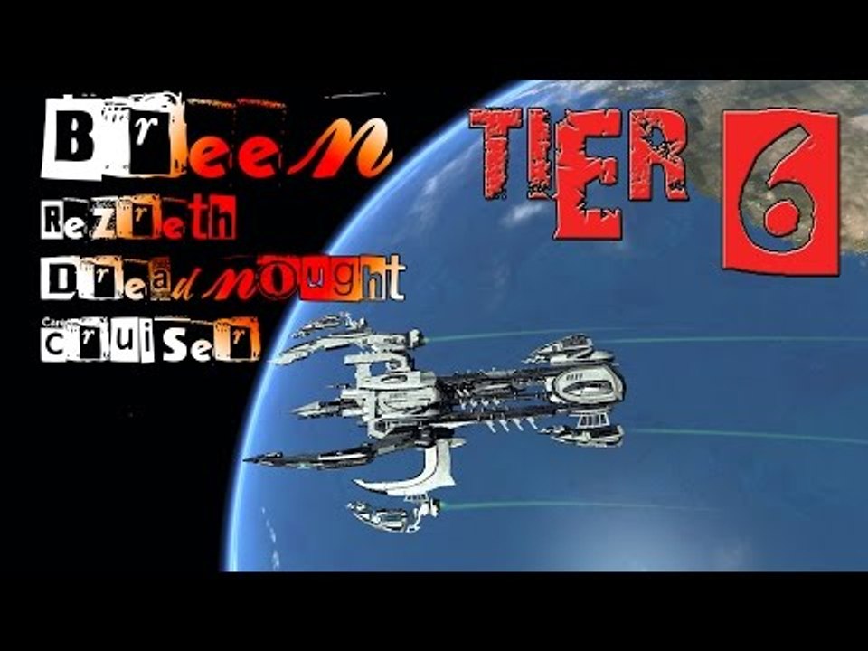 Breen Rezreth Dreadnought Cruiser [T6] with all ship visuals - Star Trek Online
