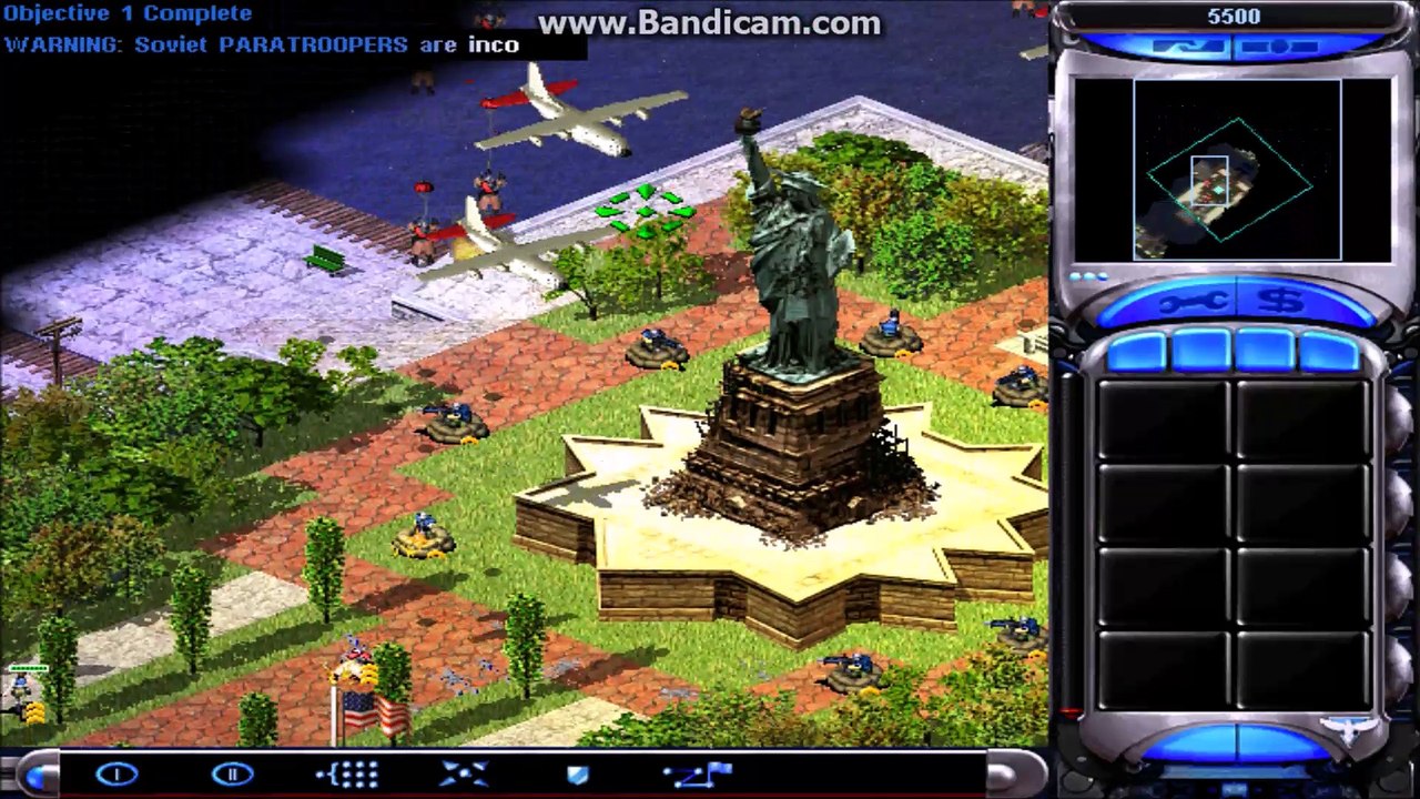 Command & Conquer Red Alert 2 allied mission 1