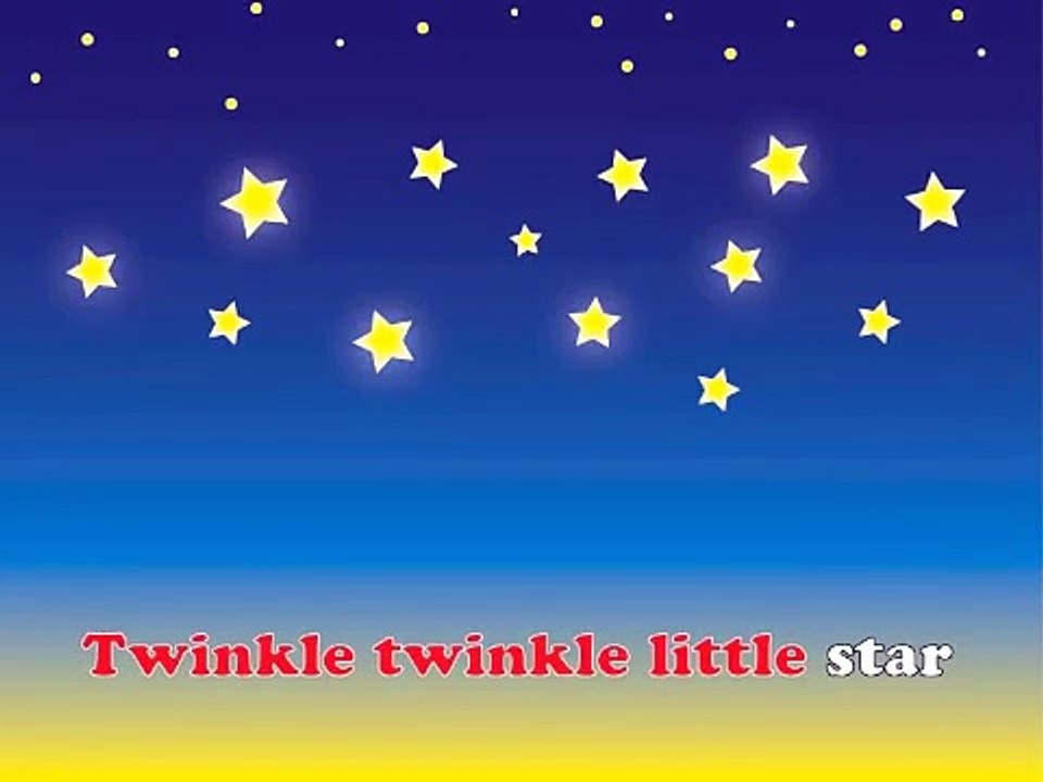 Twinkle Twinkle Little Star - Nursery Song for Children