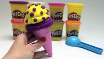Play Doh Ice Cream Cones How to Make Playdough Ice Cream Cone Popsicles Sundaes