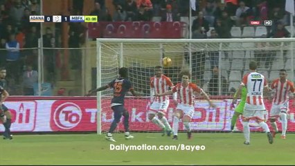 Adanaspor 0-1 Başakşehir _ hedef Joseph Attamah _ 21-12-2016