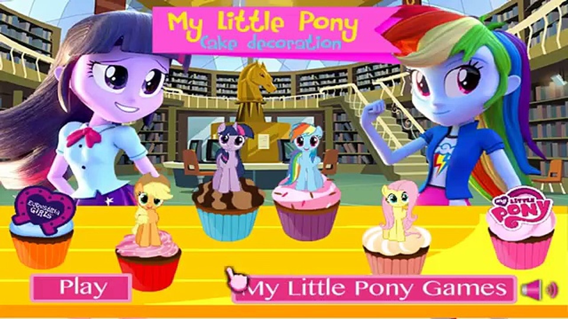 My Little Pony Cake Decoration Best Games For Kids Dailymotion