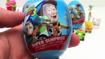 ★Toy Story Surprise Eggs Unwrapping Review Easter Egg Toys ASMR Kinder surprise