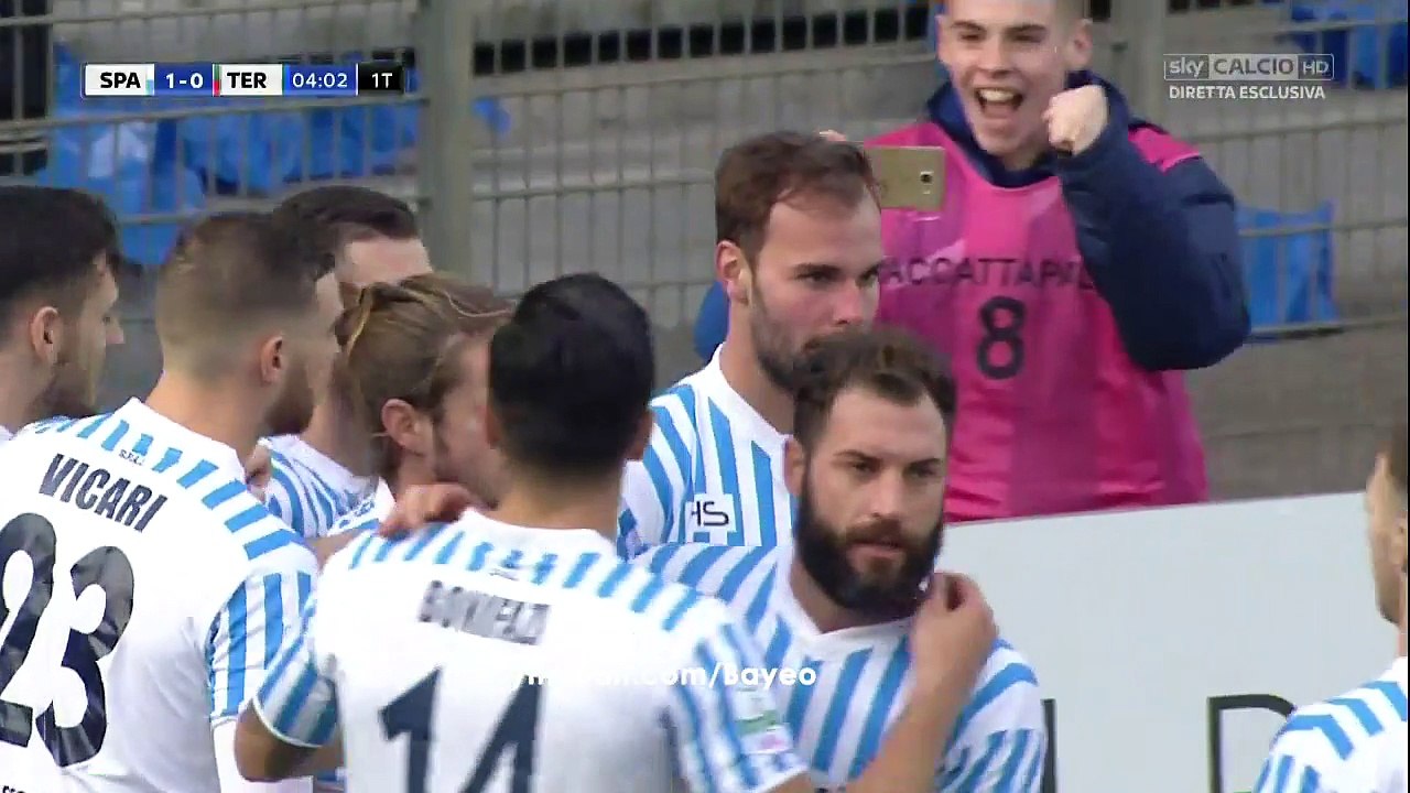 Gianmarco Zigoni Goal HD - Spal 1-0 Ternana - 24.12.2016