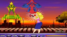 Spiderman and Elsa Kissing Game -Spiderman Joker, Maleficent, Spidergirl and Elsa Frozen