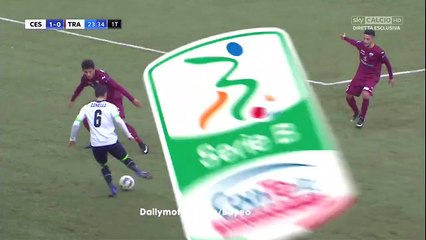 Moussa Kone Goal HD - Cesena 1-0 Trapani - 24.12.2016