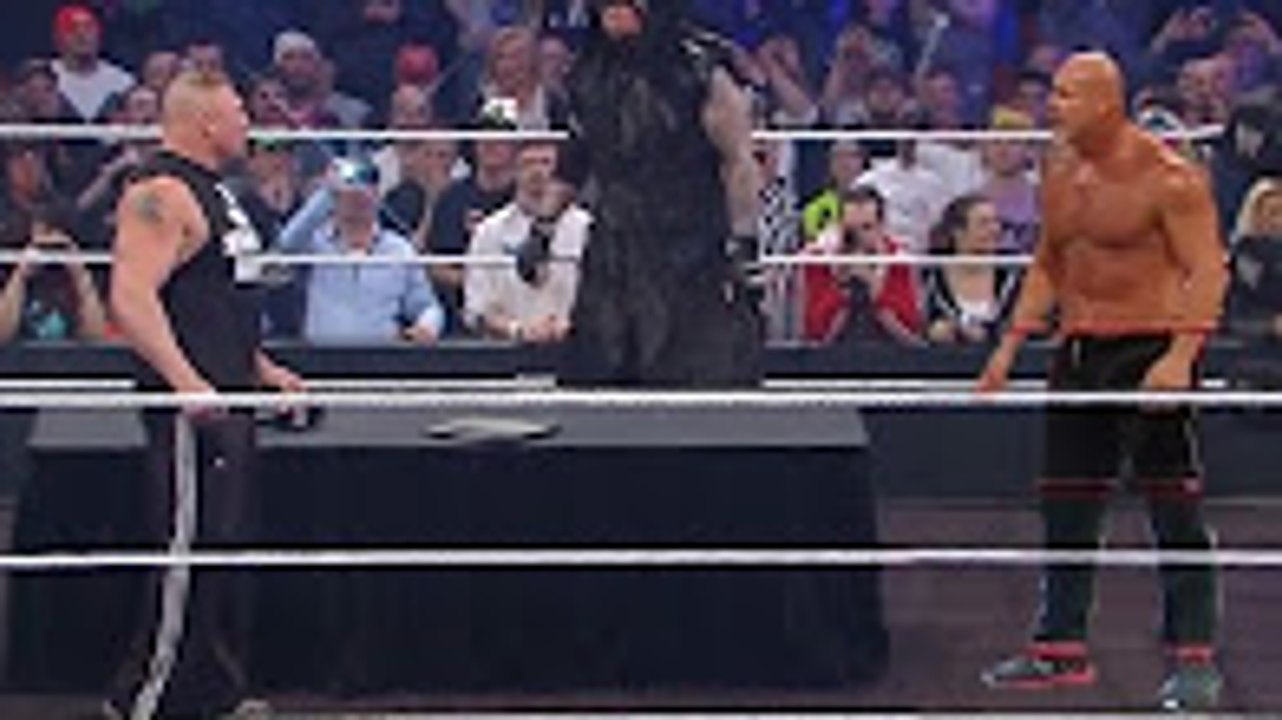 WWE OMG Brock Lesnar return Vs Goldberg or Undertaker Royal Rumble 2017 Funny & Fails