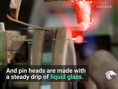 How pins and needles are made.This is how pins and needles are made