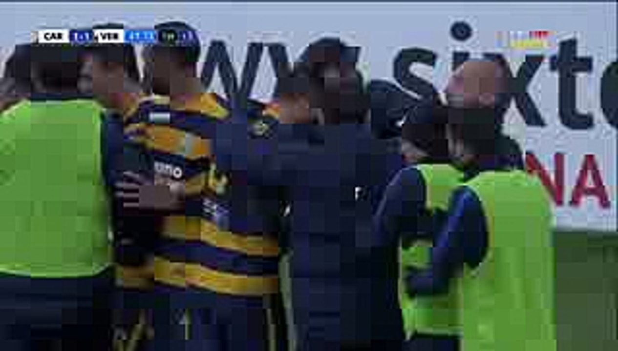 Giampaolo  Pazzini Goal - Carpi FC 1-1 Hellas Verona  Italy Serie B  24-12-2016 (HD)