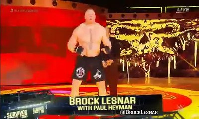 wwe Goldberg Vs Brock Lesnar Survivor Series 2016