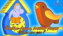 Finger Family Peppa Pig Cuckoo Clock ♪ Nursery Rhymes For Children ♪ Kids Songs ♪